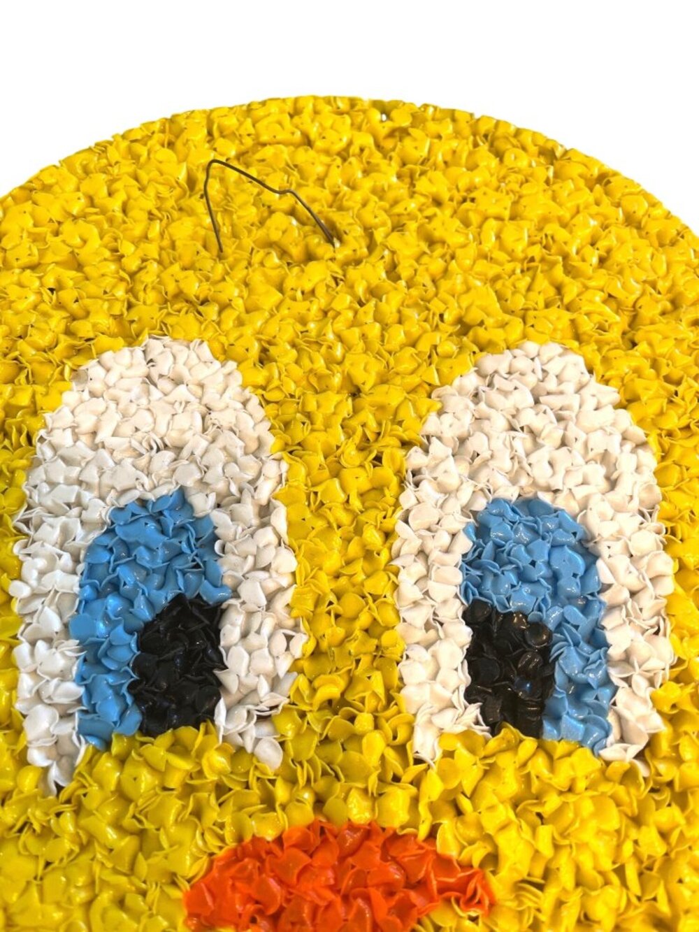 Vintage Melted Popcorn Tweety Bird Wall Decor Looney Tunes Art Retro - Picture 5 of 5